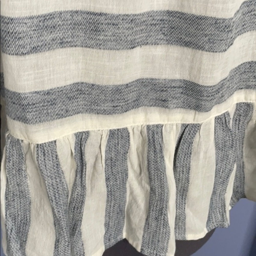 Lucky brand top size Large bohemian striped top - Picture 4 of 5